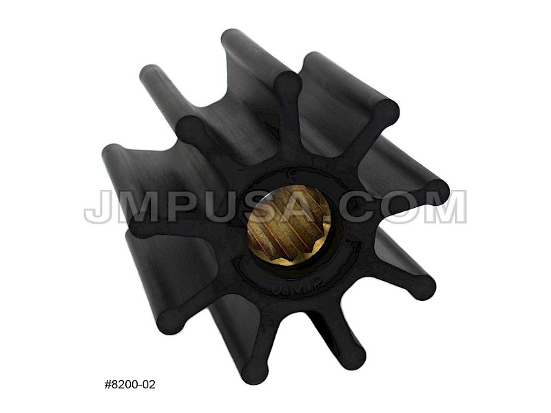 #8200-02 JMP Marine Flexible Bilge Impeller 