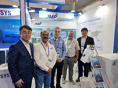 JMP Marine Connected with the Global Shipping Industry at Posidonia in Athens